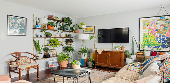 زیبا ترین روش چیدمان گل و گیاه آپارتمانی در خانه